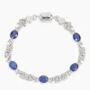 Armband mit Sambia Saphir