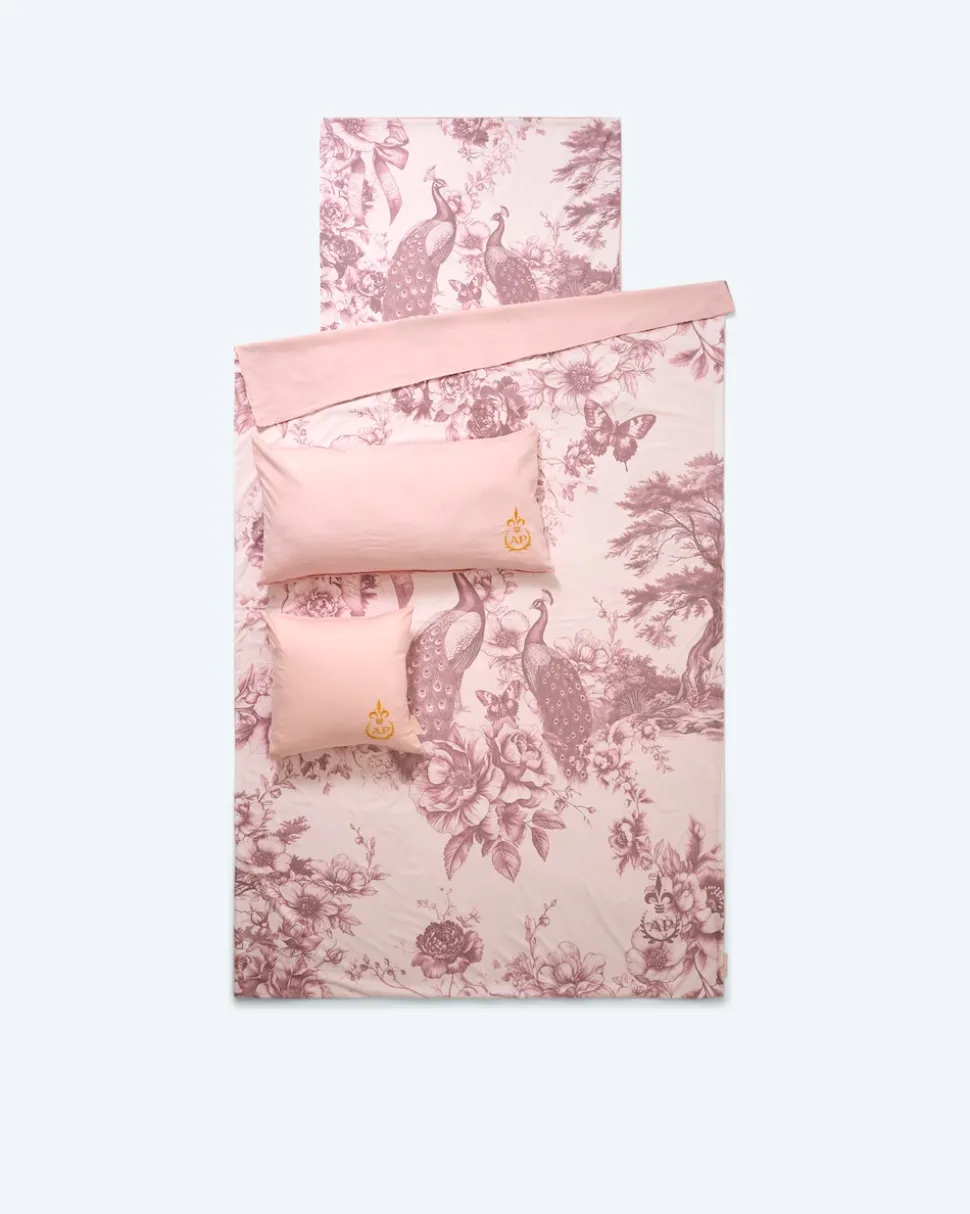 Bambusblend Wendebettwäsche "Toile-de-Jouy" 4tlg.
