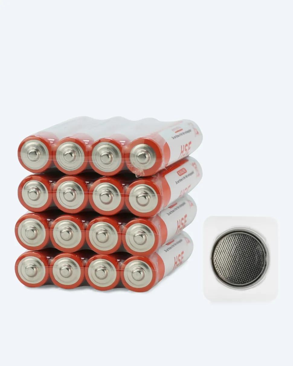 Batterienset: 16x AAA + 1x CR2025