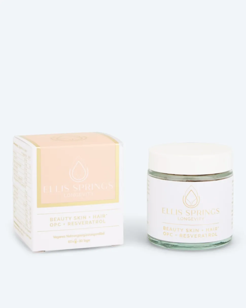 Beauty Skin + Hair OPC + Resveratrol, 60 Caps