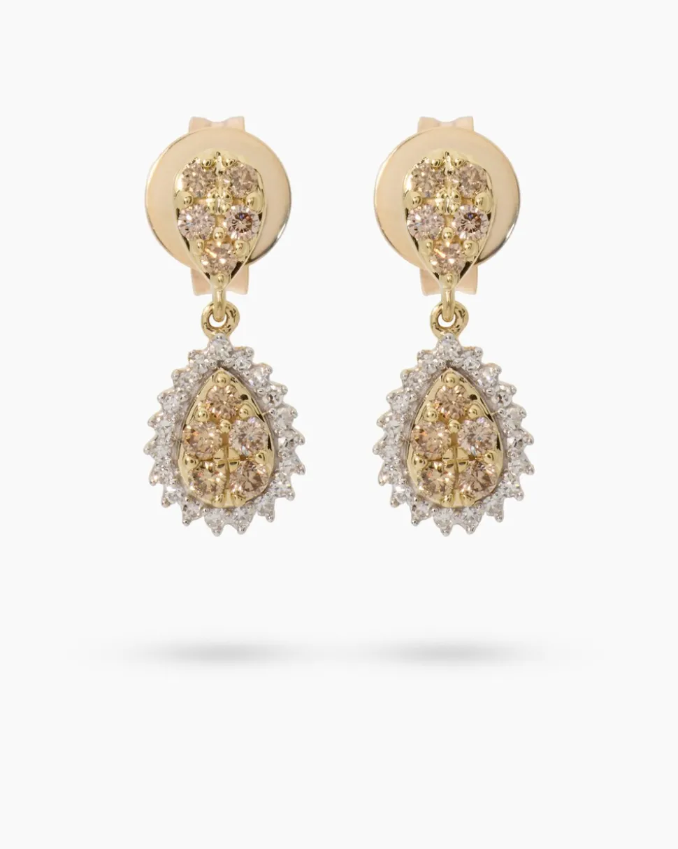 Brillant-Ohrstecker mit Diamanten ca. 0,50 ct