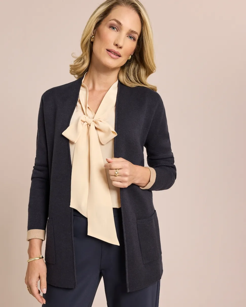 Cardigan Color Block