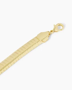 Collier im Schlangenketten-Design