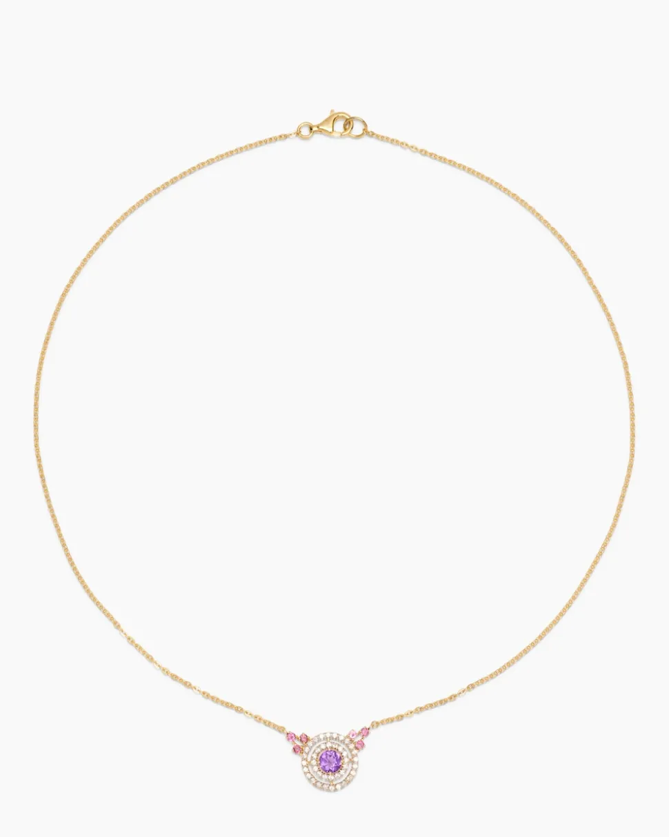 Collier mit Amethyst