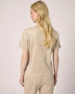 Faux Velours Shirt