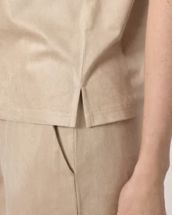 Faux Velours Shirt