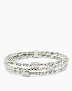Flex-Armreif mit Brillanten ca. 0,50 ct