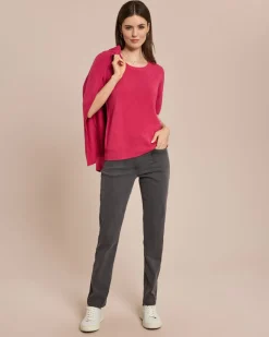 Halbarm-Pullover Cashmere Feeling