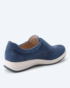 Halbschuh mit Klettriemen