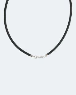 Leder-Collier mit MK-Perle 14 mm