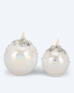 LED-Kugelglaskerze 
