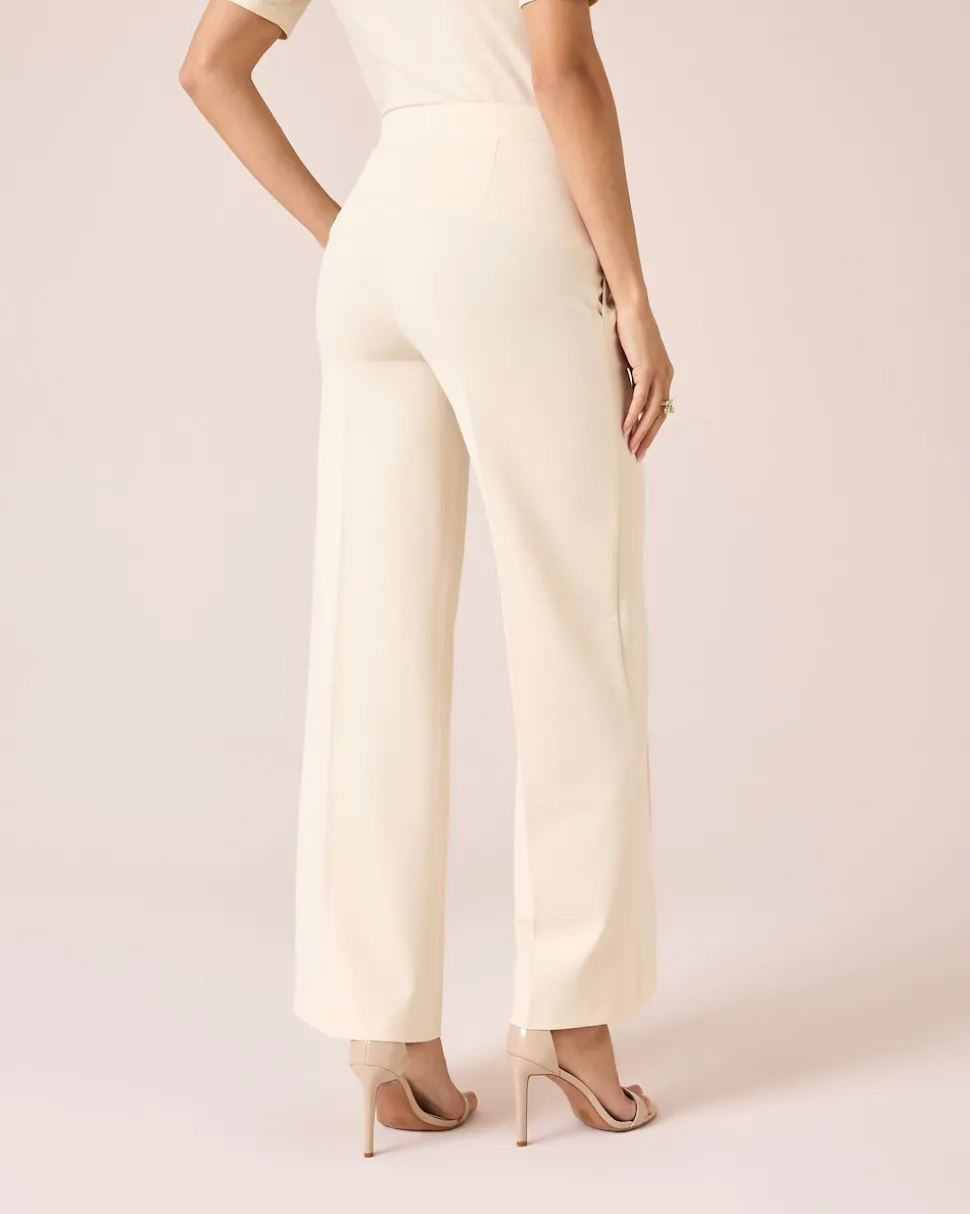 Marlenehose mit Biese