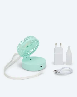 Mini-Ventilator zum Umhängen oder Aufstellen