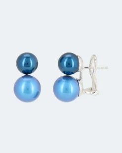 Ohrclipstecker MK-Perle 10mm & 8mm