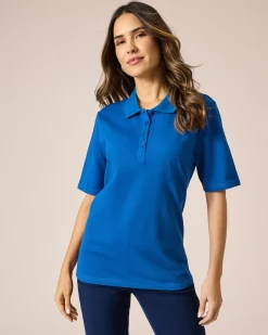 Poloshirt aus Piqué, DP