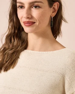 Pullover aus Bändchengarn