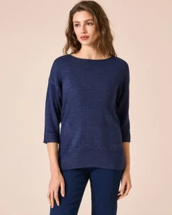 Pullover aus Bändchengarn
