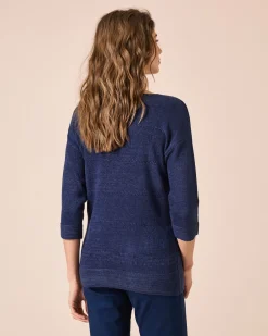 Pullover aus Bändchengarn