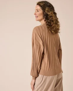Pullover mit Ballonarm