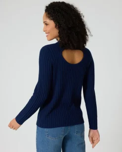 Pullover mit Cut-Out