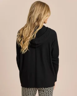 Pullover mit Kapuze und Logo