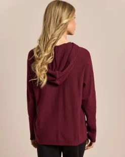 Pullover mit Kapuze und Logo