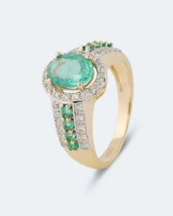 Ring mit Sambia Smaragd