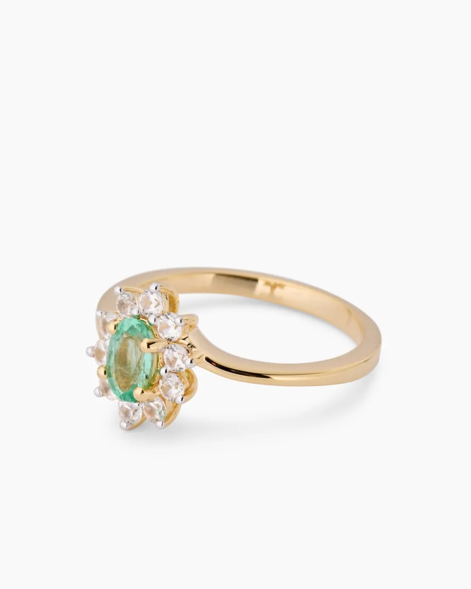 Ring mit Sambia Smaragd