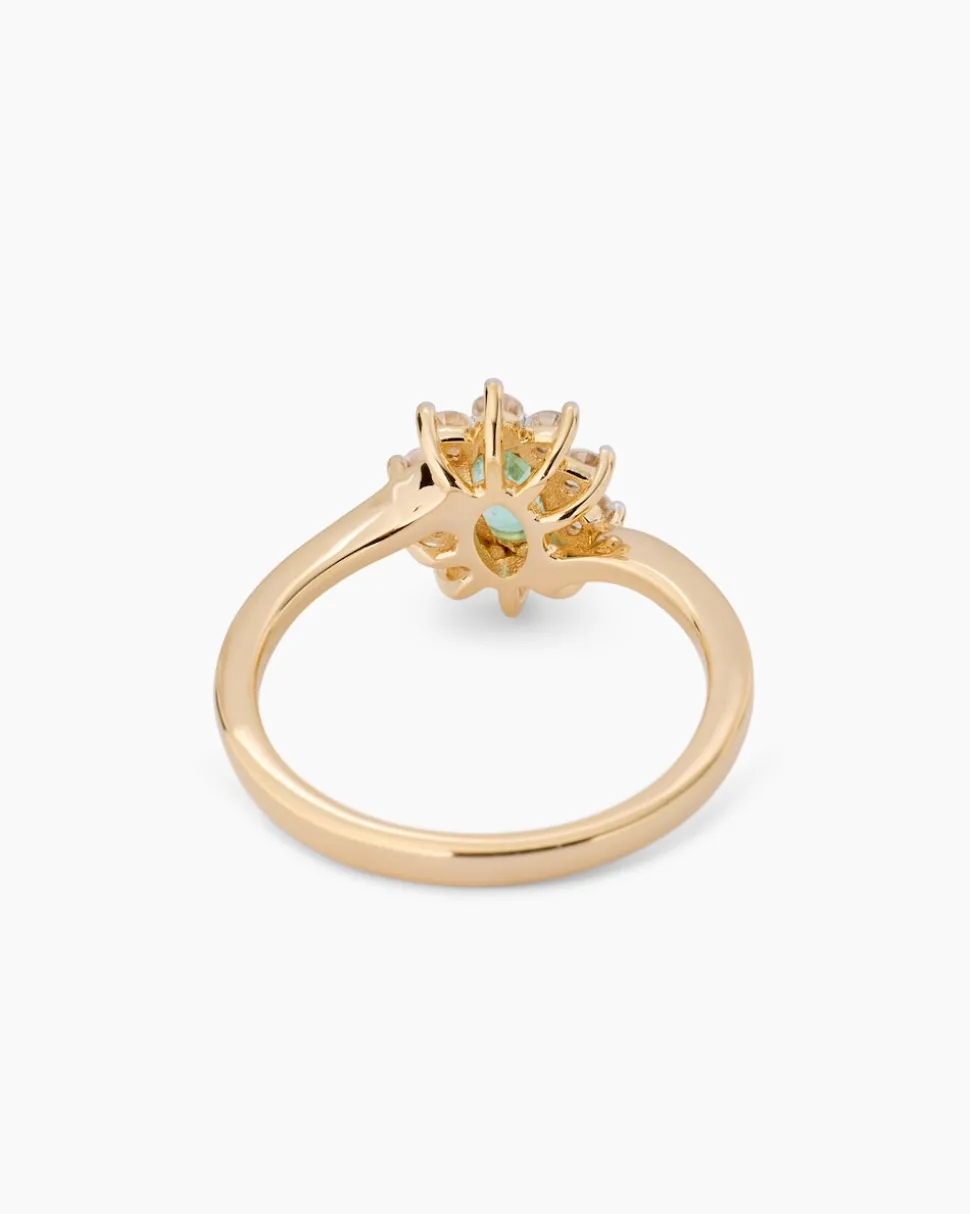 Ring mit Sambia Smaragd