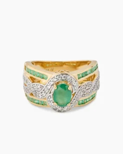 Ring mit Sambia Smaragd