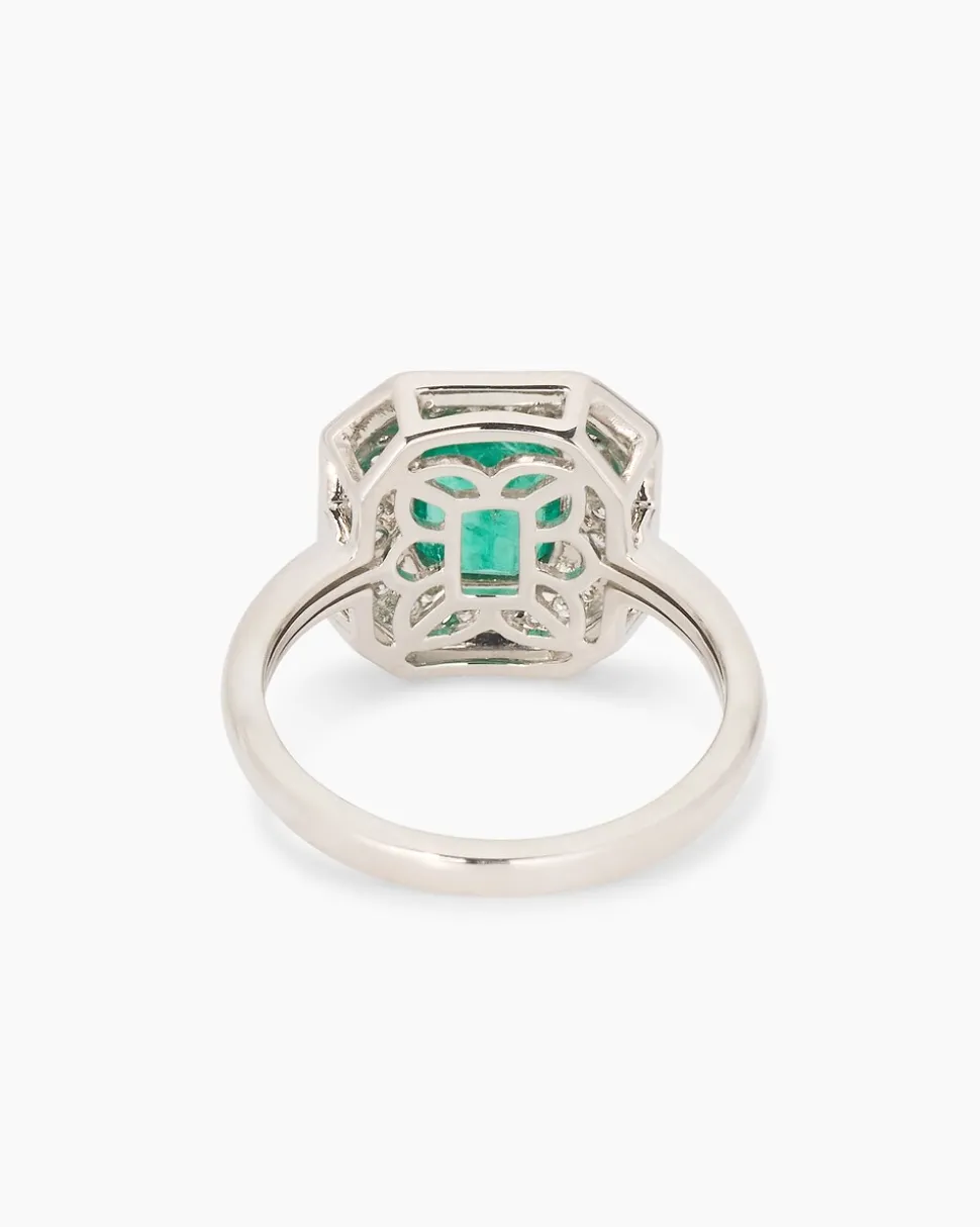 Ring mit Smaragd und Brillanten