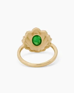 Ring mit Tsavorit