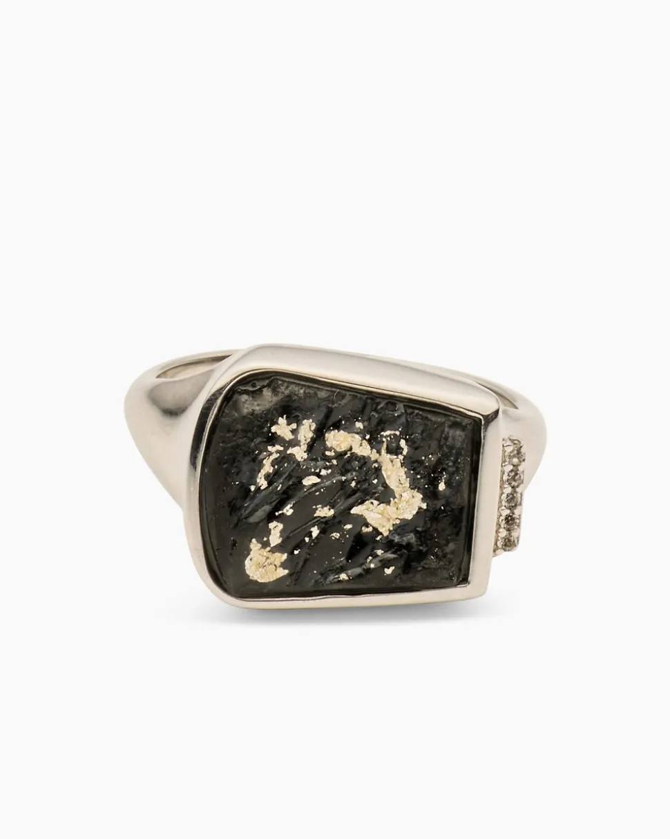 Ring mit Turmalin und Zirkon