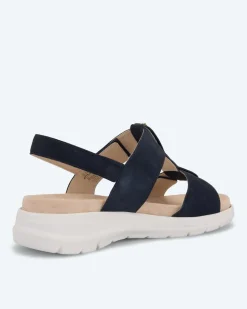 Sandale mit abnehmbarem Dekor