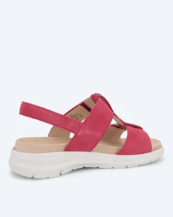 Sandale mit abnehmbarem Dekor