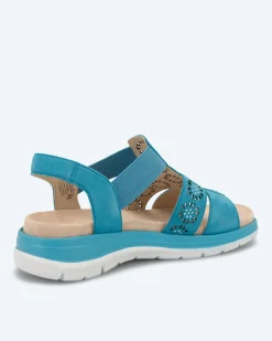 Sandale mit Strass