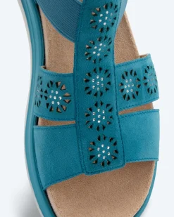 Sandale mit Strass