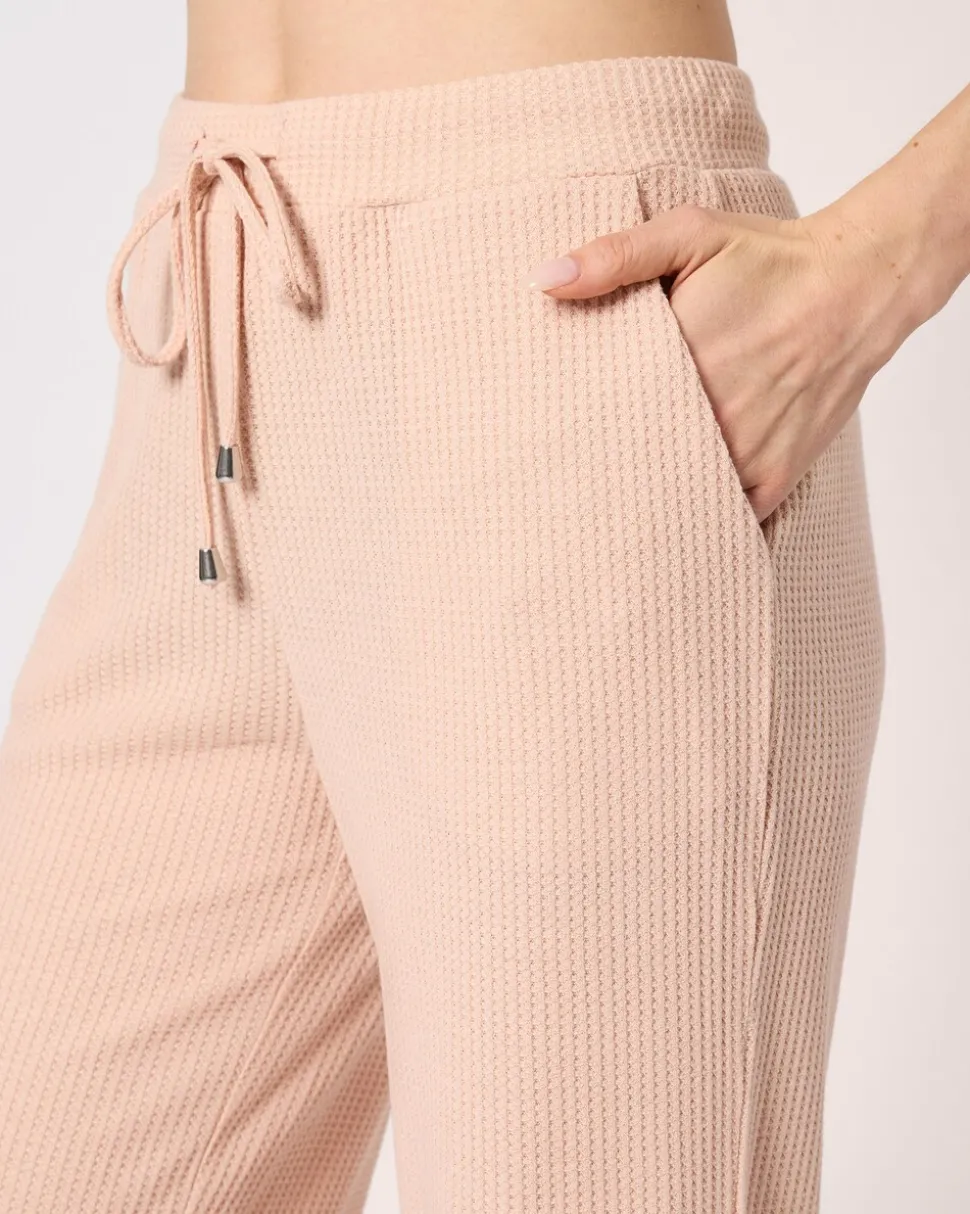 Schlupfhose mit Struktur