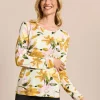 Shirt mit Blumen-Druck