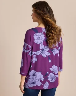 Shirt mit Fledermausarm