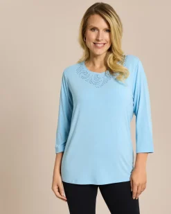 Shirt mit Strass Deko