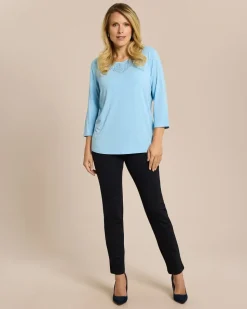 Shirt mit Strass Deko