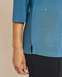 Shirt mit Strassdeko