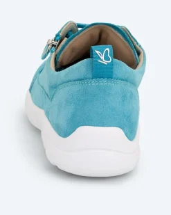 Sneaker in Velours-Optik
