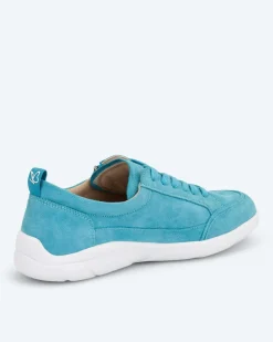Sneaker in Velours-Optik