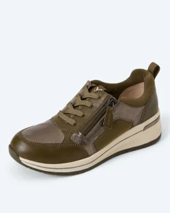 Sneaker mit Reißverschluss