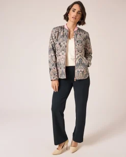 Sommer-Steppjacke mit Print