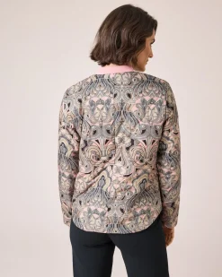 Sommer-Steppjacke mit Print