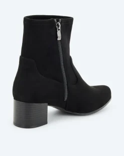 Stiefelette mit Absatz
