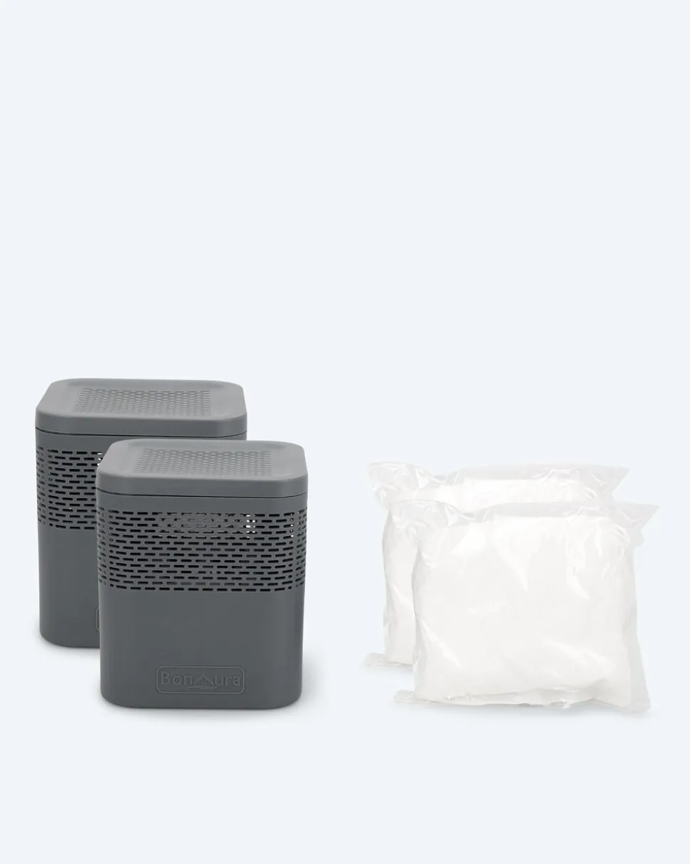 2x Luftentfeuchter "Air One Lite" + 2x Refill
